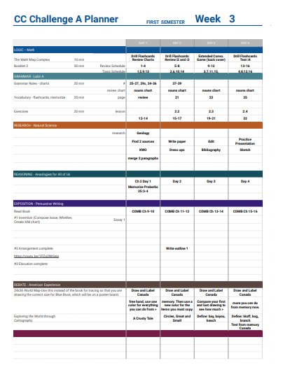 The Best Challenge A Year Daily Lesson Plans w/Resources