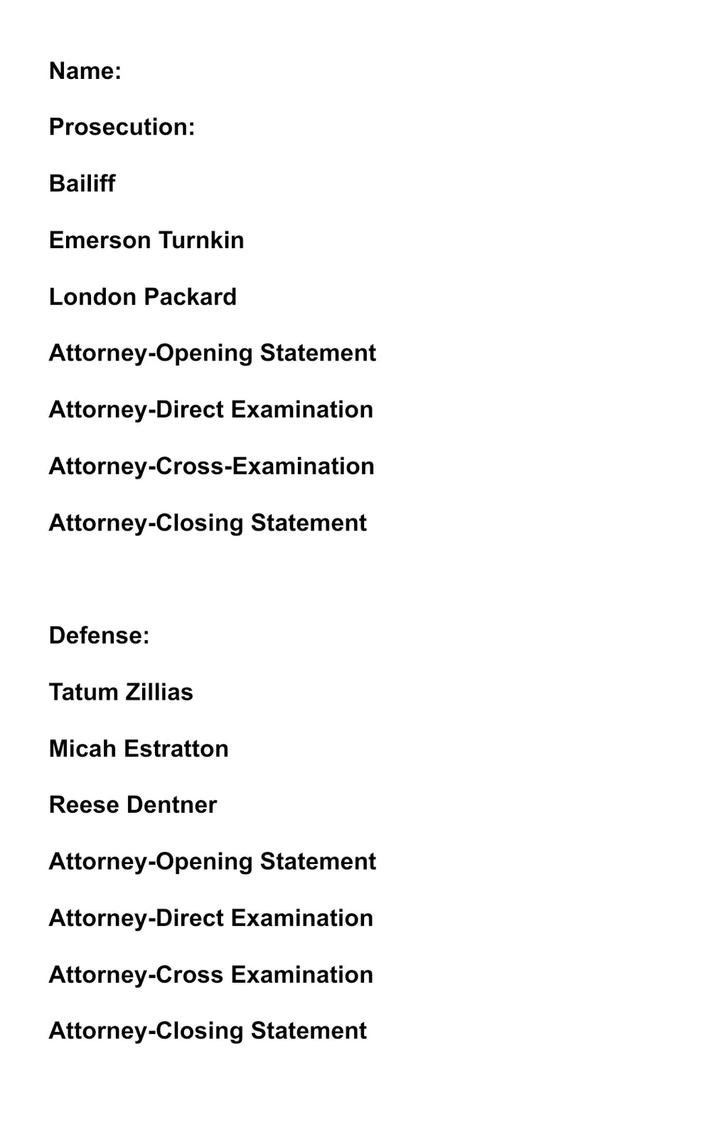 CC Ch B Mock Trial Help for Directors